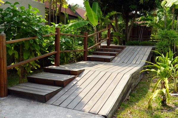 Wood Ramp Installation in Chesterfield