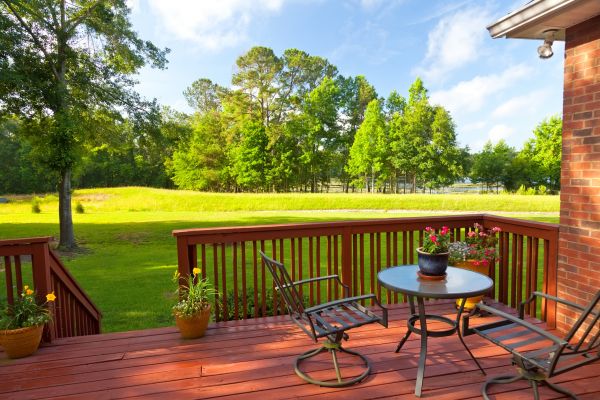 Redwood Deck Installation in Chesterfield