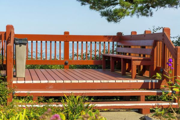 Redwood Deck Construction in Chesterfield