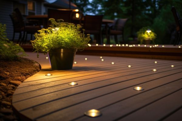 Ground Level Deck Construction in Chesterfield
